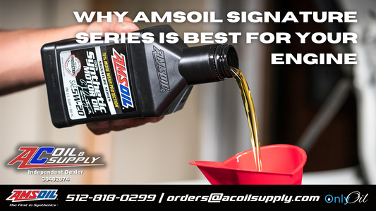 Why AMSOIL Signature Series is the Best Synthetic Motor Oil for Your Engine