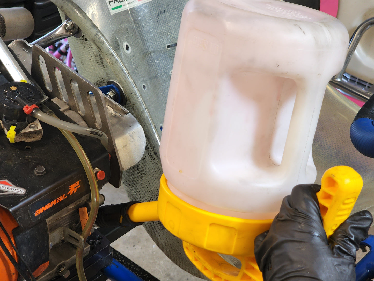 OilSafe | KIT - STRETCH Spout | Mid-flow & Hard to Reach Fills | Fluid Transfer Container