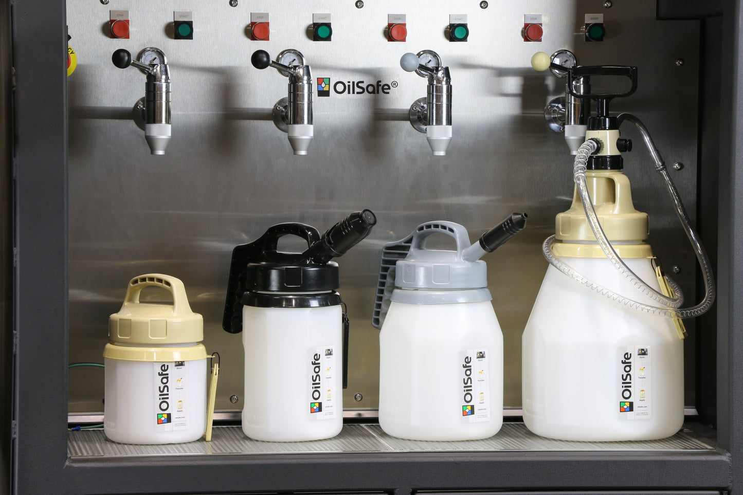 OilSafe | Stretch Spout | Controlled-Flow Oil Transfer Lid