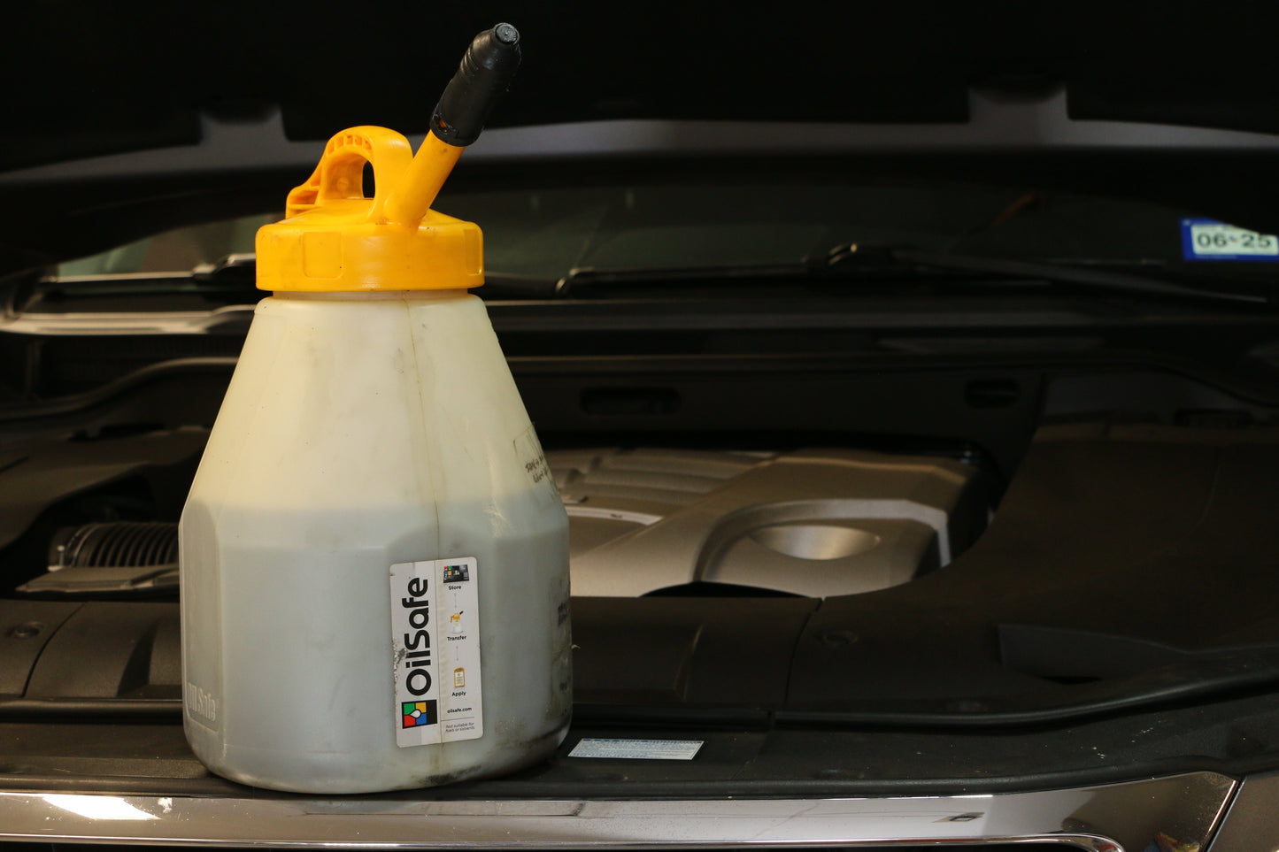 OilSafe | KIT - STRETCH Spout | Mid-flow & Hard to Reach Fills | Fluid Transfer Container