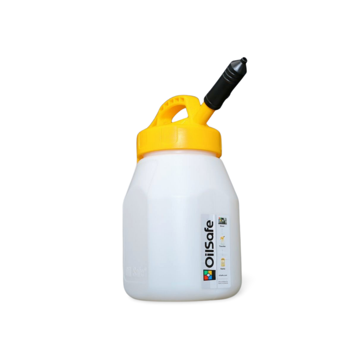 OilSafe | Stretch Spout | Controlled-Flow Oil Transfer Lid