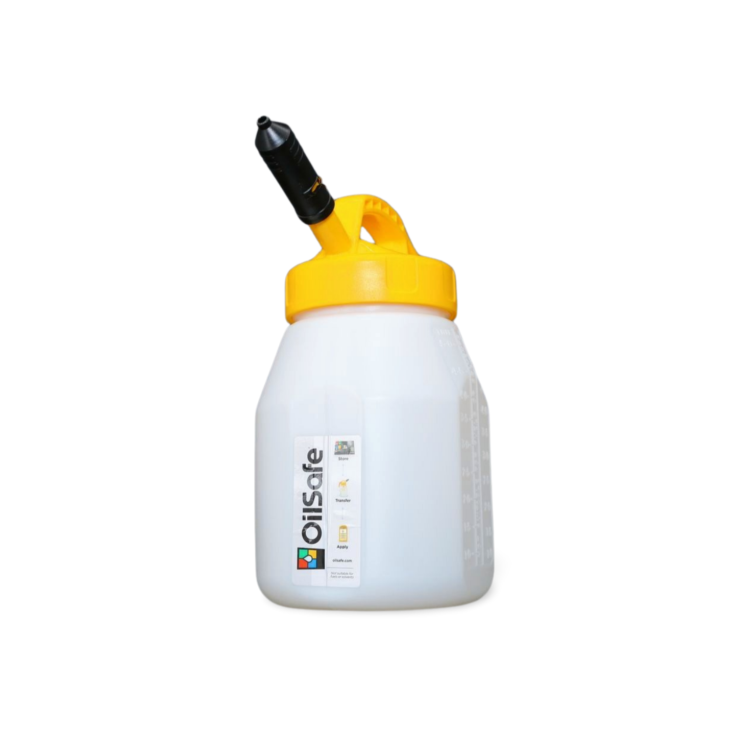 OilSafe | Stretch Spout | Controlled-Flow Oil Transfer Lid