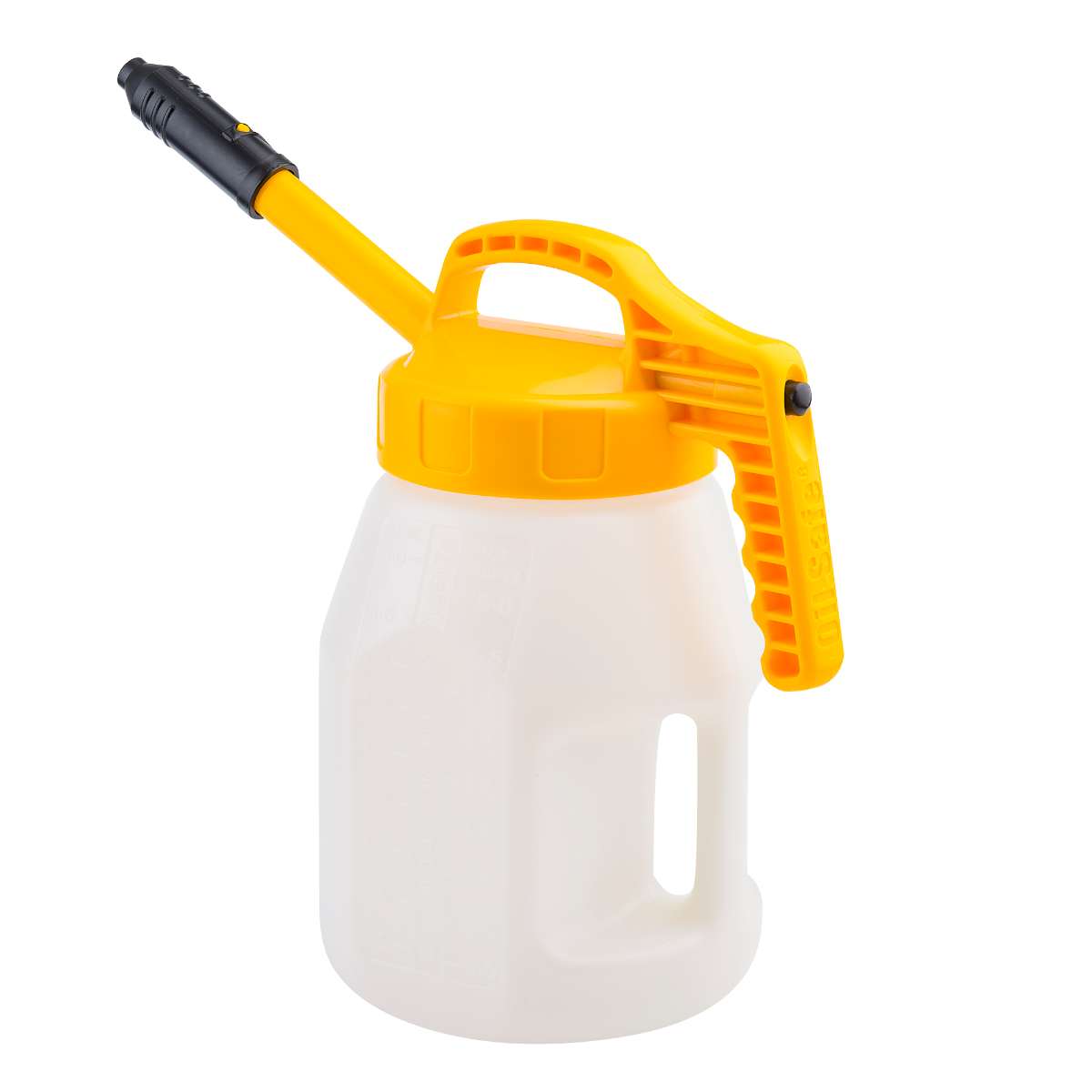 OilSafe | KIT - STRETCH Spout | Mid-flow & Hard to Reach Fills | Fluid Transfer Container