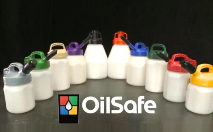 OilSafe | KIT - STRETCH Spout | Mid-flow & Hard to Reach Fills | Fluid Transfer Container