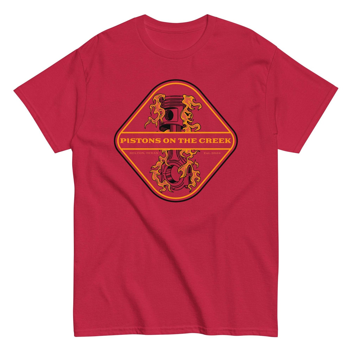 Flaming Piston - November Shirt of The Month! - AC Oil & Supply
