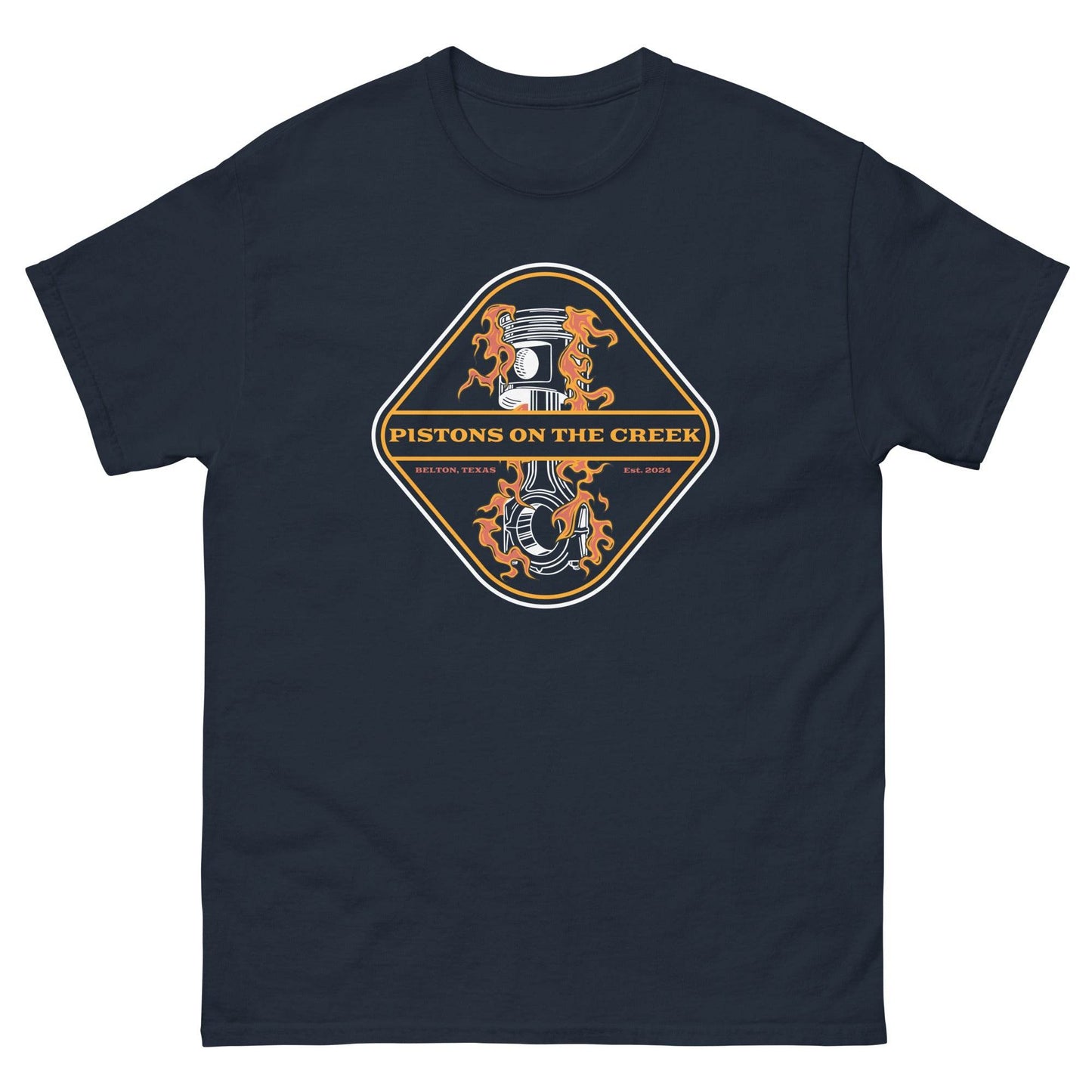 Flaming Piston - November Shirt of The Month! - AC Oil & Supply