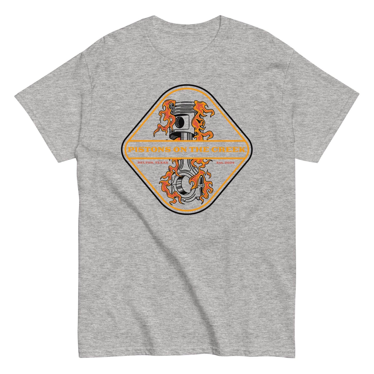 Flaming Piston - November Shirt of The Month! - AC Oil & Supply