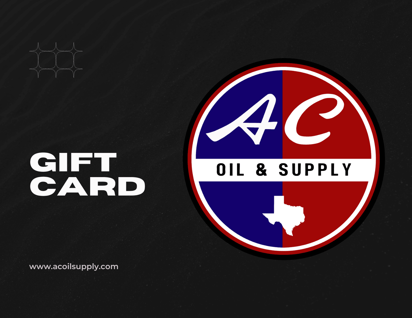 AC Gift Card - AC Oil & Supply