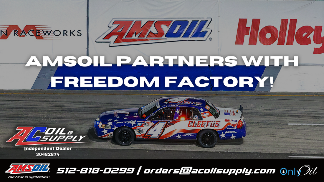 AMSOIL Teams Up with Cleetus McFarland's Freedom Factory: A High-Octane Partnership That Speaks Performance