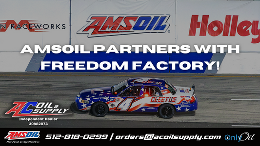 AMSOIL Teams Up with Cleetus McFarland's Freedom Factory: A High-Octane Partnership That Speaks Performance