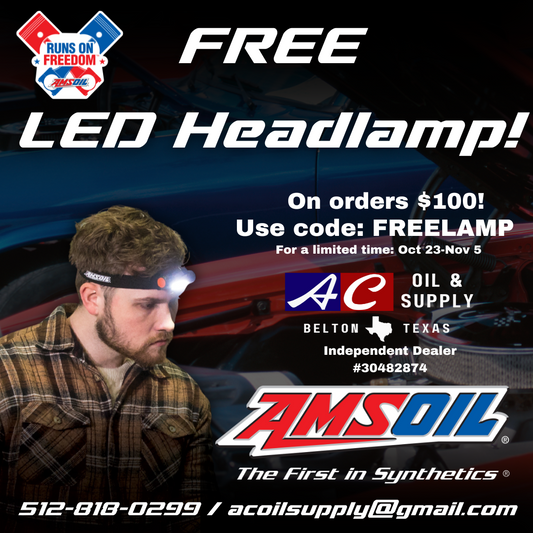 FREE LED Headlamp!