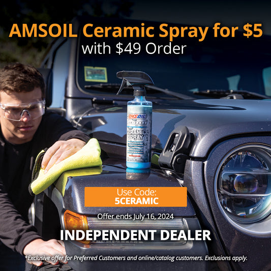 AMSOIL Ceramic Spray Only $5!