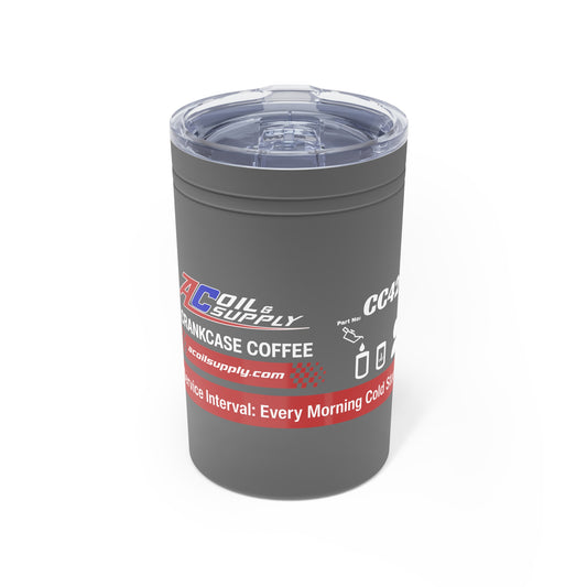Crankcase Coffee™ Oil Filter Insulated Mug – 11oz Hot/Cold Sherpa Tumbler - AC Oil & Supply