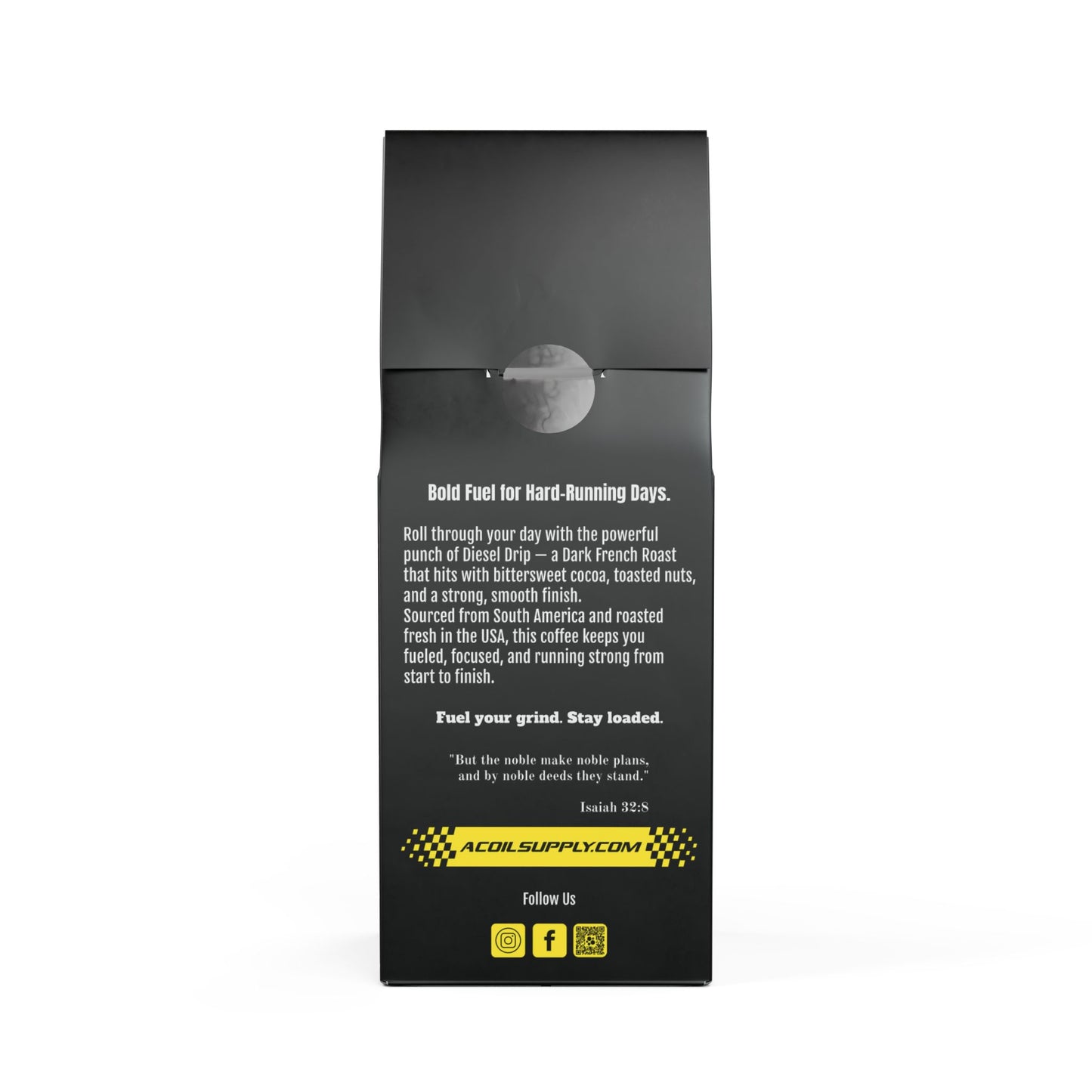 15W-40 Dark French Roast – Diesel Drip | Crankcase Coffee Series - AC Oil & Supply