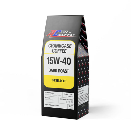 15W-40 Dark French Roast – Diesel Drip | Crankcase Coffee Series - AC Oil & Supply
