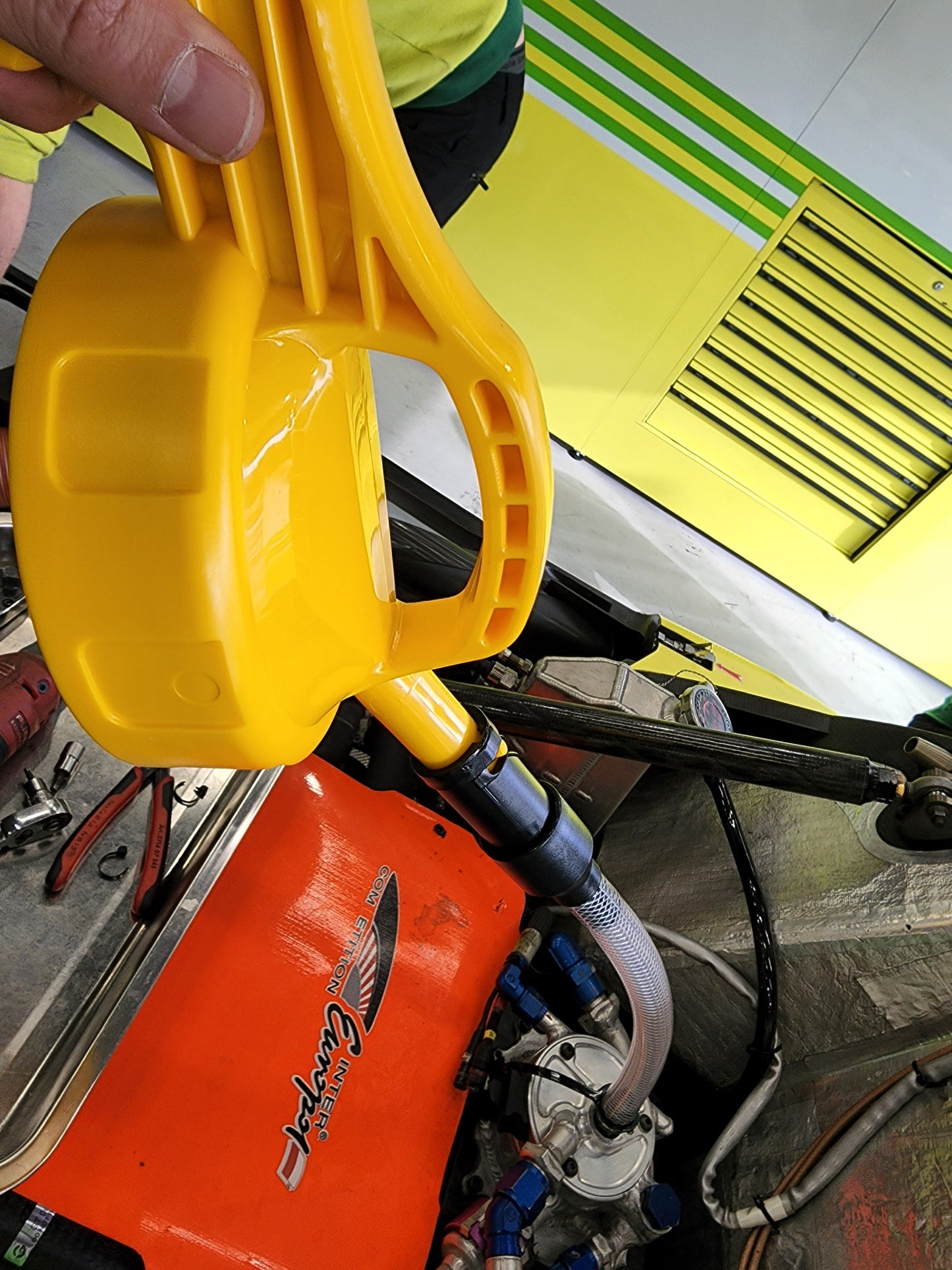 OilSafe | KIT - STRETCH Spout | Mid-flow & Hard to Reach Fills | Fluid Transfer Container - AC Oil & Supply