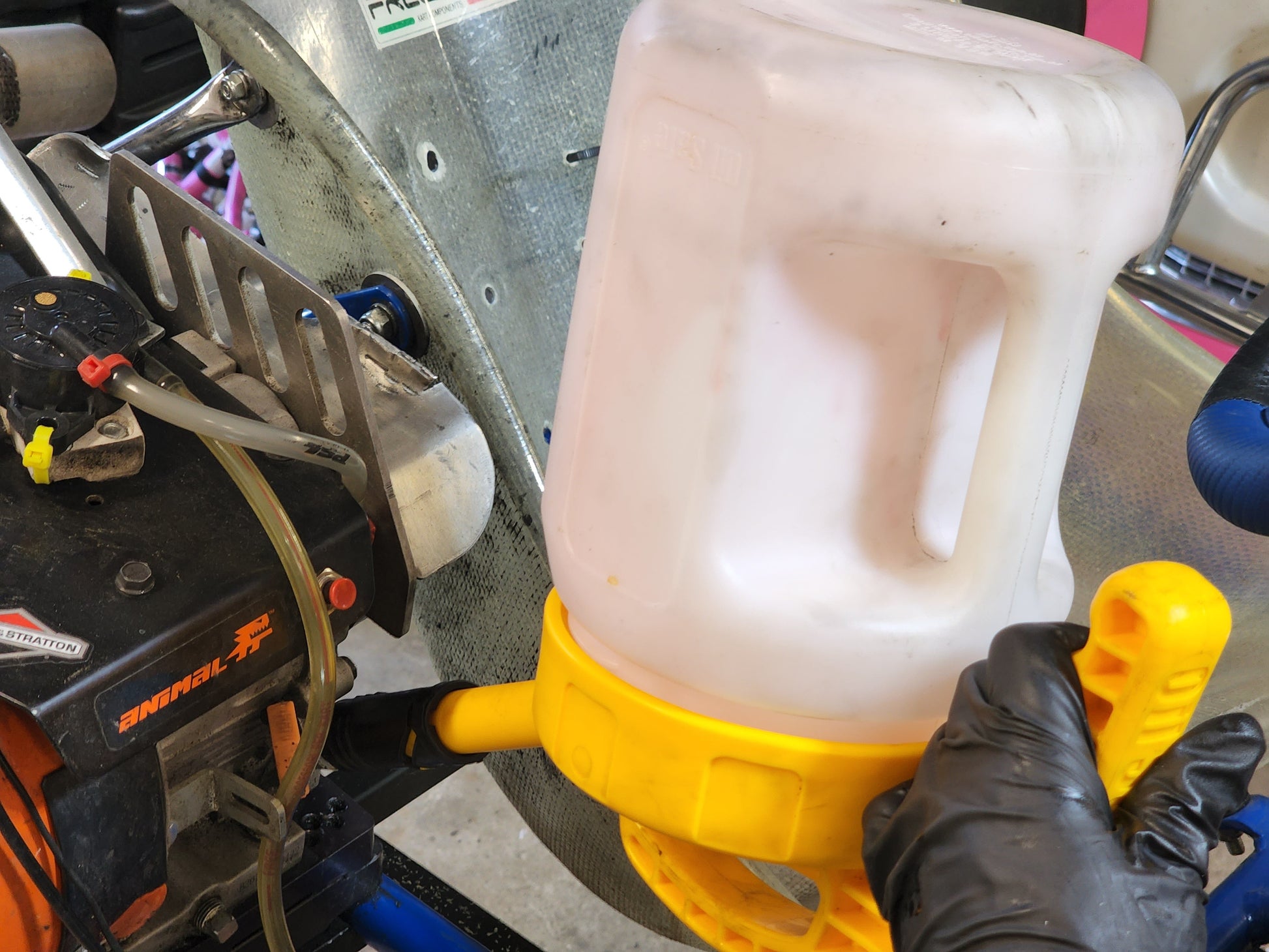 OilSafe | KIT - STRETCH Spout | Mid-flow & Hard to Reach Fills | Fluid Transfer Container - AC Oil & Supply