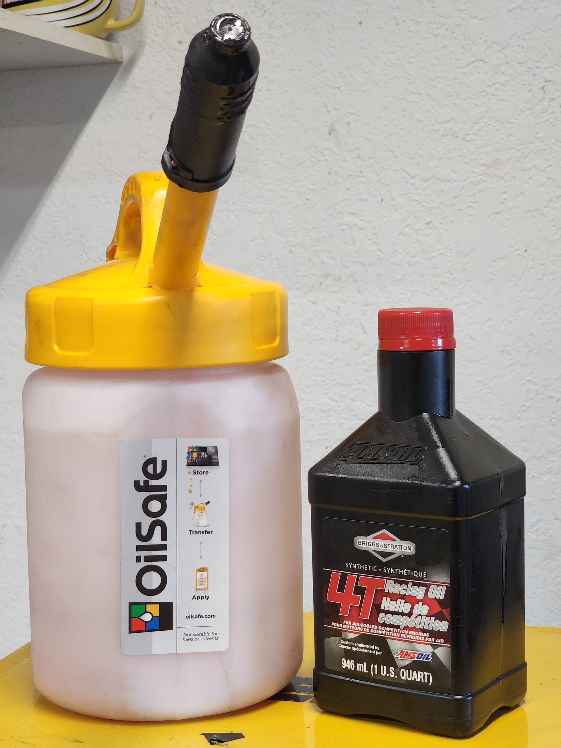 OilSafe | KIT - STRETCH Spout | Mid-flow & Hard to Reach Fills | Fluid Transfer Container - AC Oil & Supply