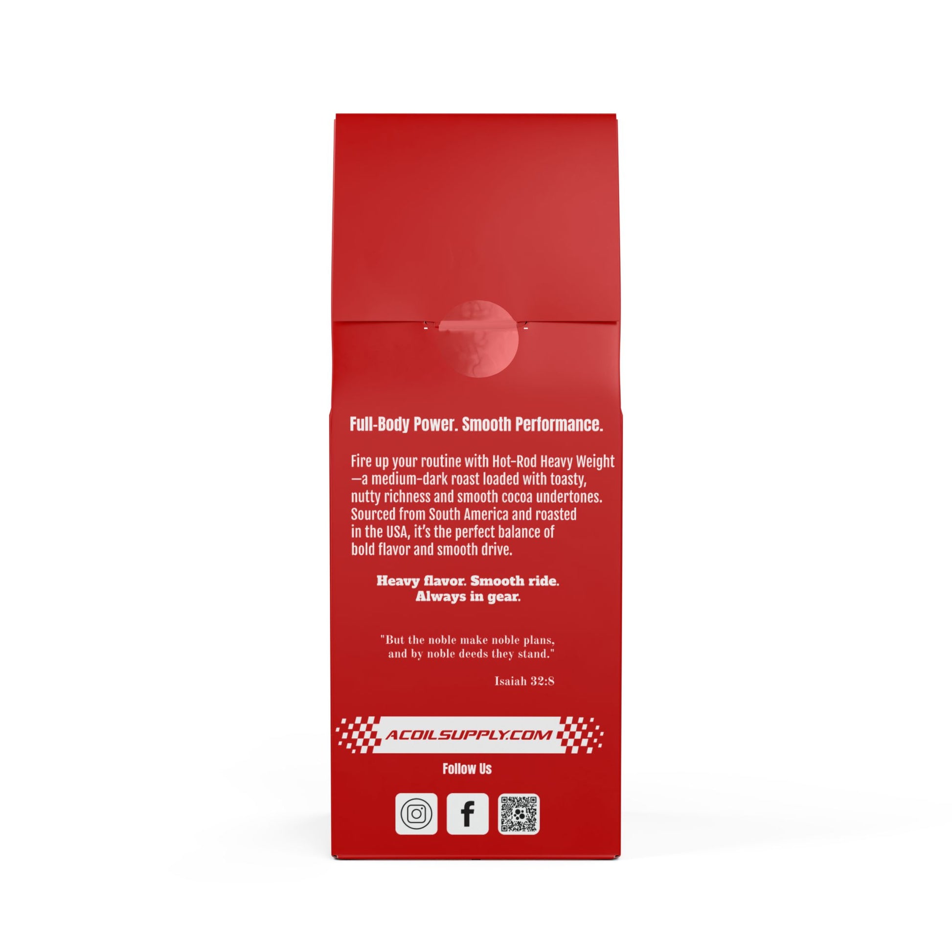 20W-50 Medium-Dark Roast – Hot-Rod Heavy Weight | Crankcase Coffee Series - AC Oil & Supply
