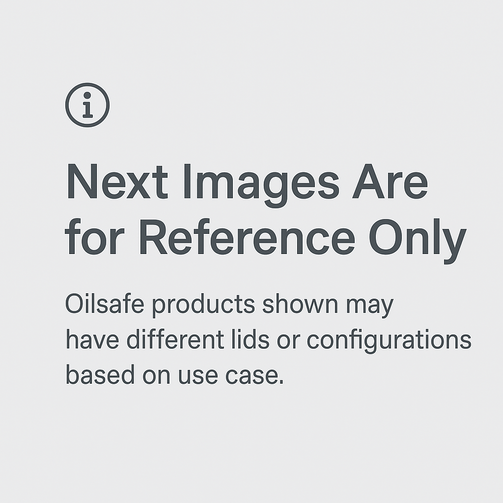 OILSAFE® | Storage Kit | Color-Coded Drum & Storage Lid - AC Oil & Supply