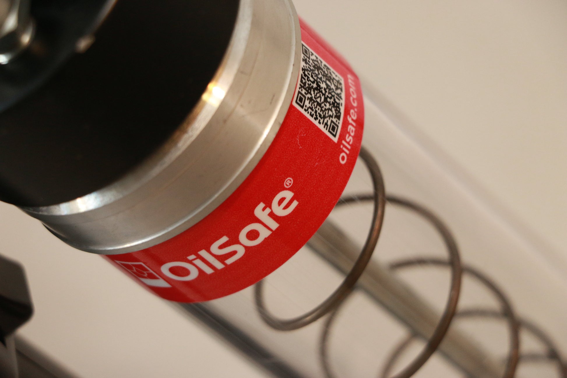 OilSafe | Battery Grease Gun | Clear Color Coded Cartridge - AC Oil & Supply