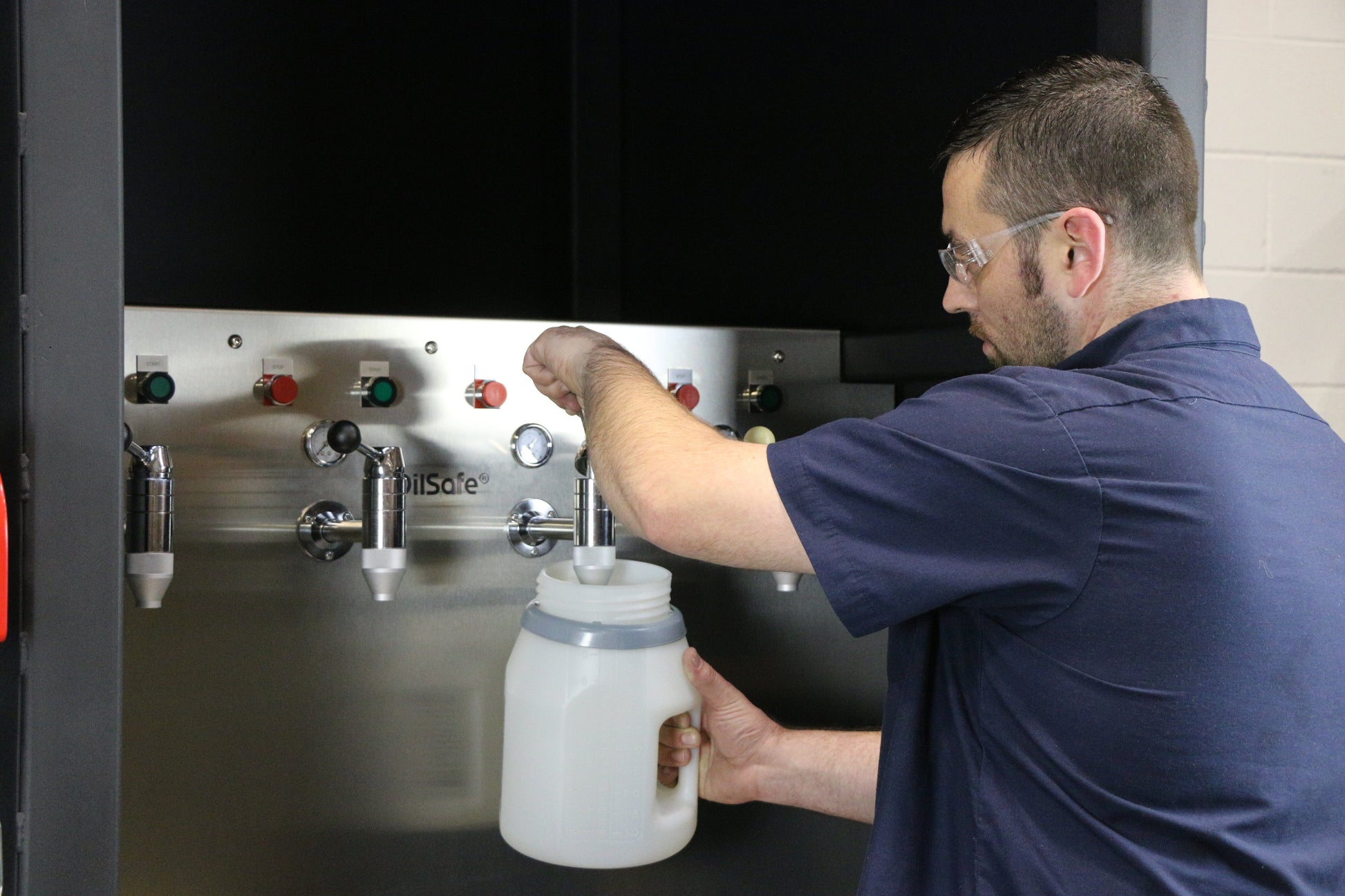 OILSAFE | LID - Stumpy Spout  | High-Flow | Oil & Fluid Transfer - AC Oil & Supply