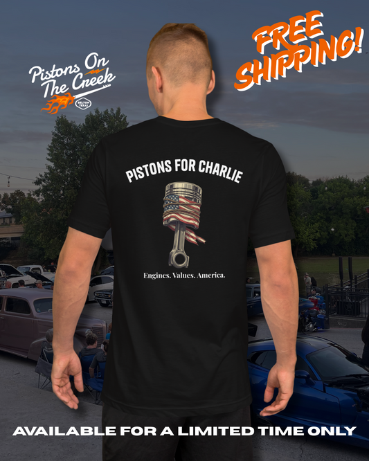 Pistons For Charlie Tee