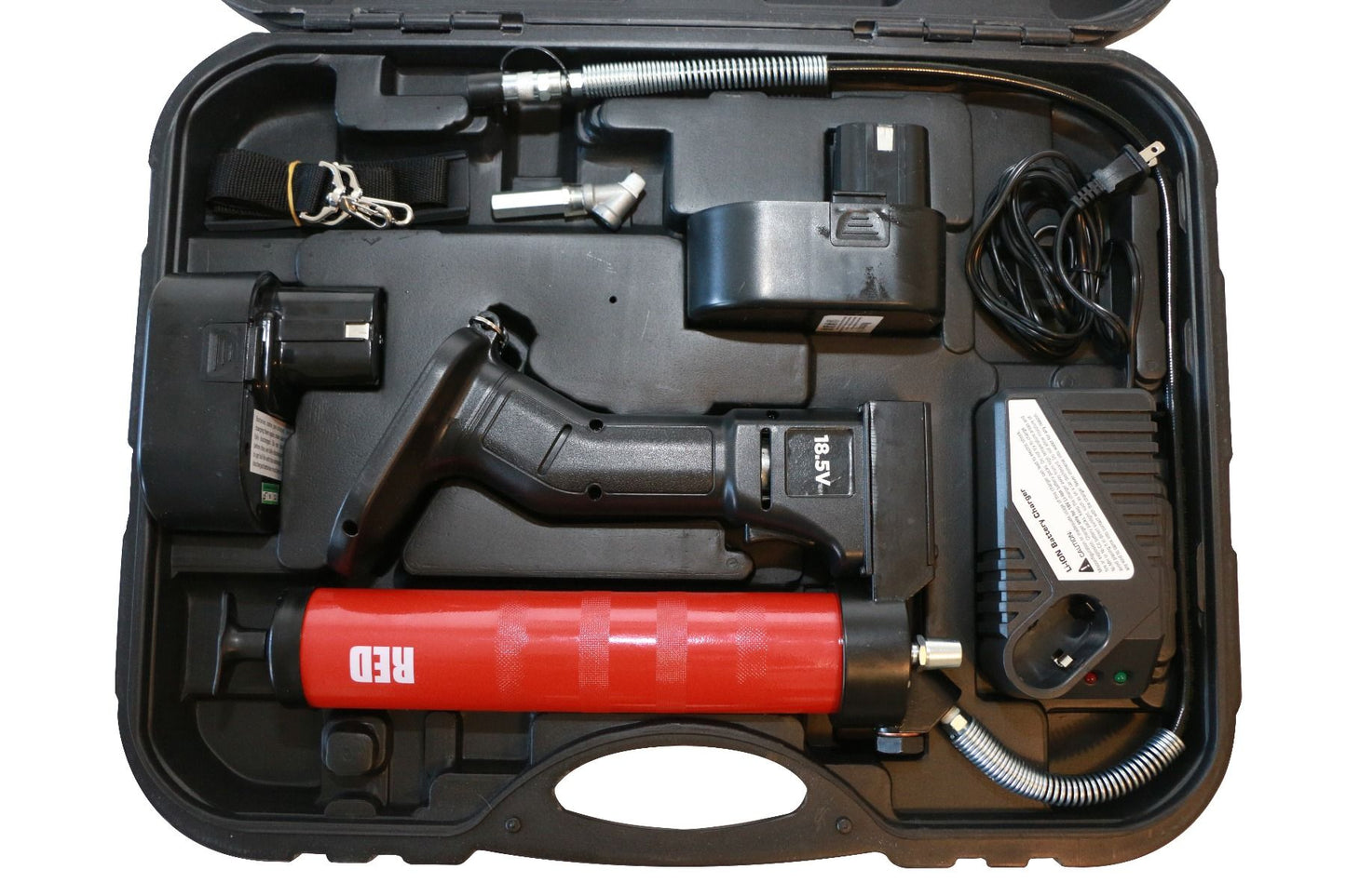 OilSafe | Battery Grease Gun |Steel Color Coded Cartridge - AC Oil & Supply