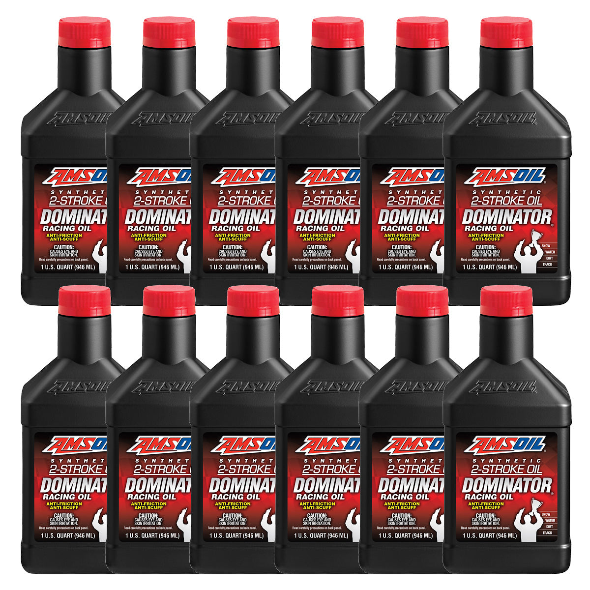 AMSOIL DOMINATOR® 100% Synthetic 2-Stroke Racing Oil