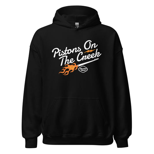 Pistons FlameThrower Hoodie - Free Shipping