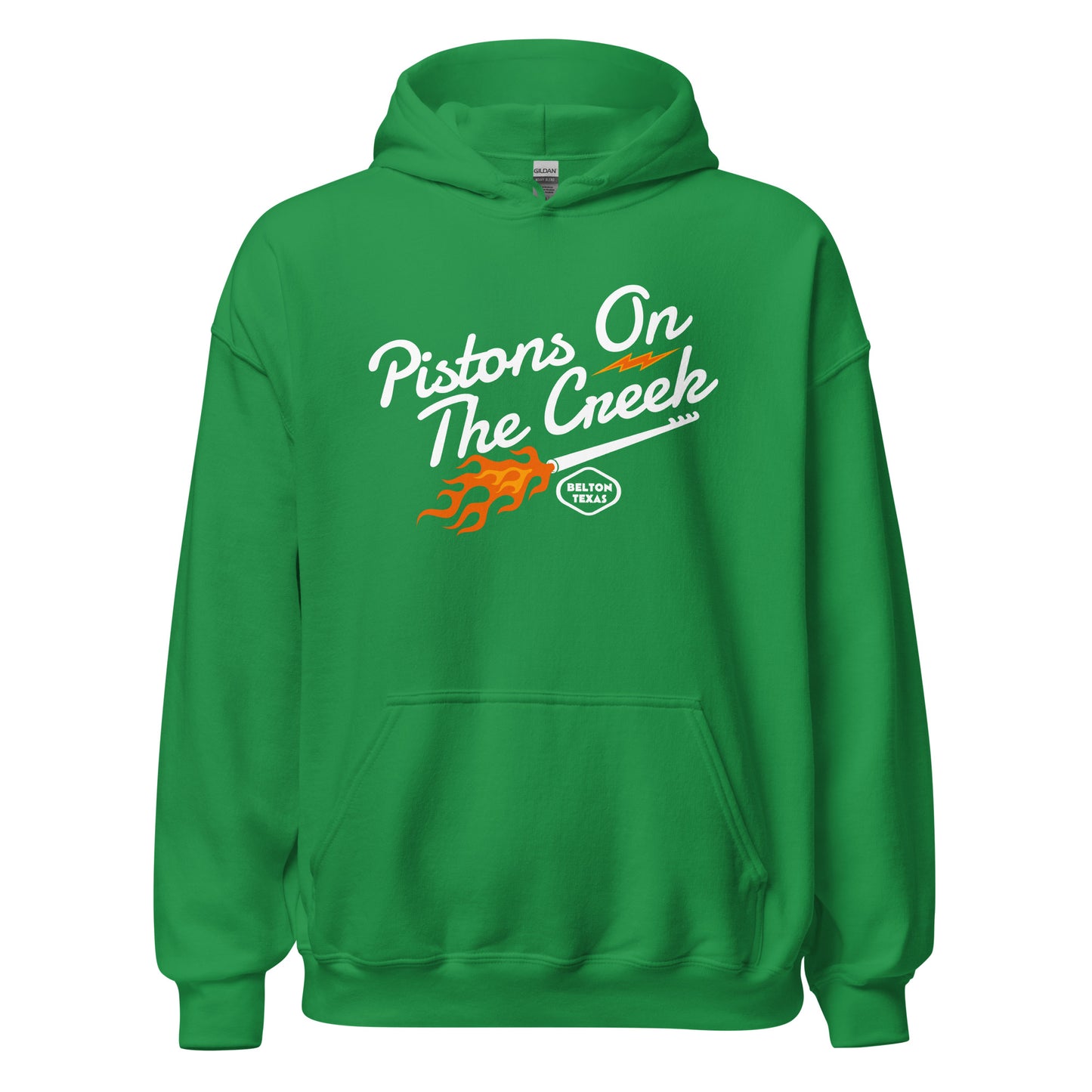 Pistons FlameThrower Hoodie - Free Shipping