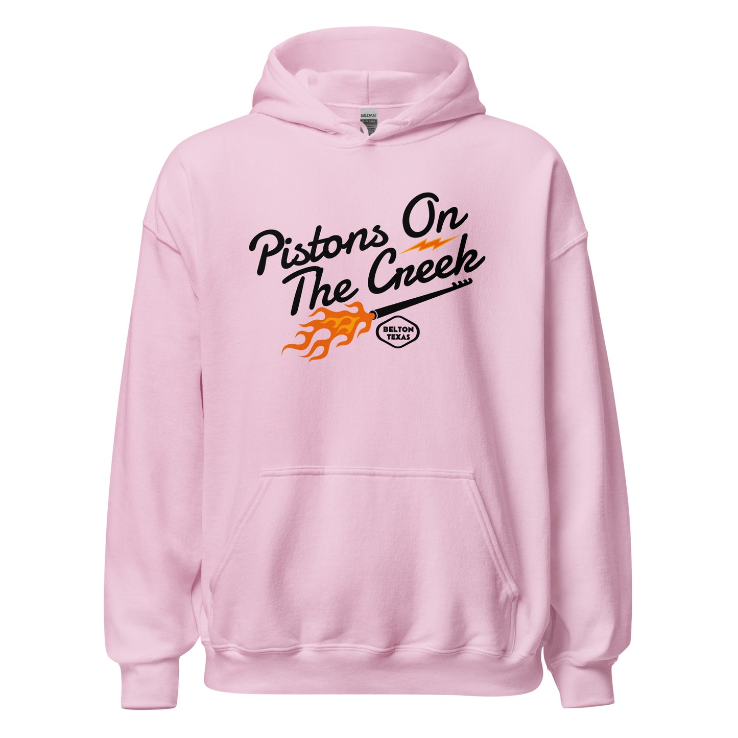 Pistons FlameThrower Hoodie - Free Shipping