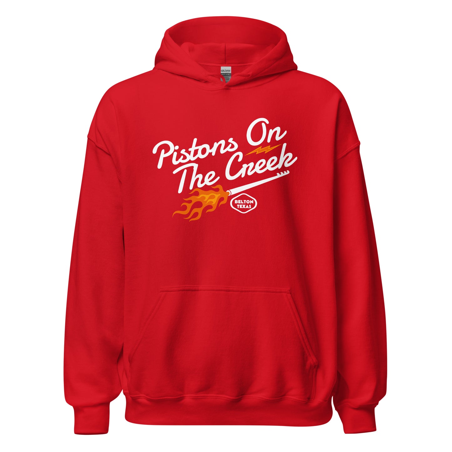 Pistons FlameThrower Hoodie - Free Shipping