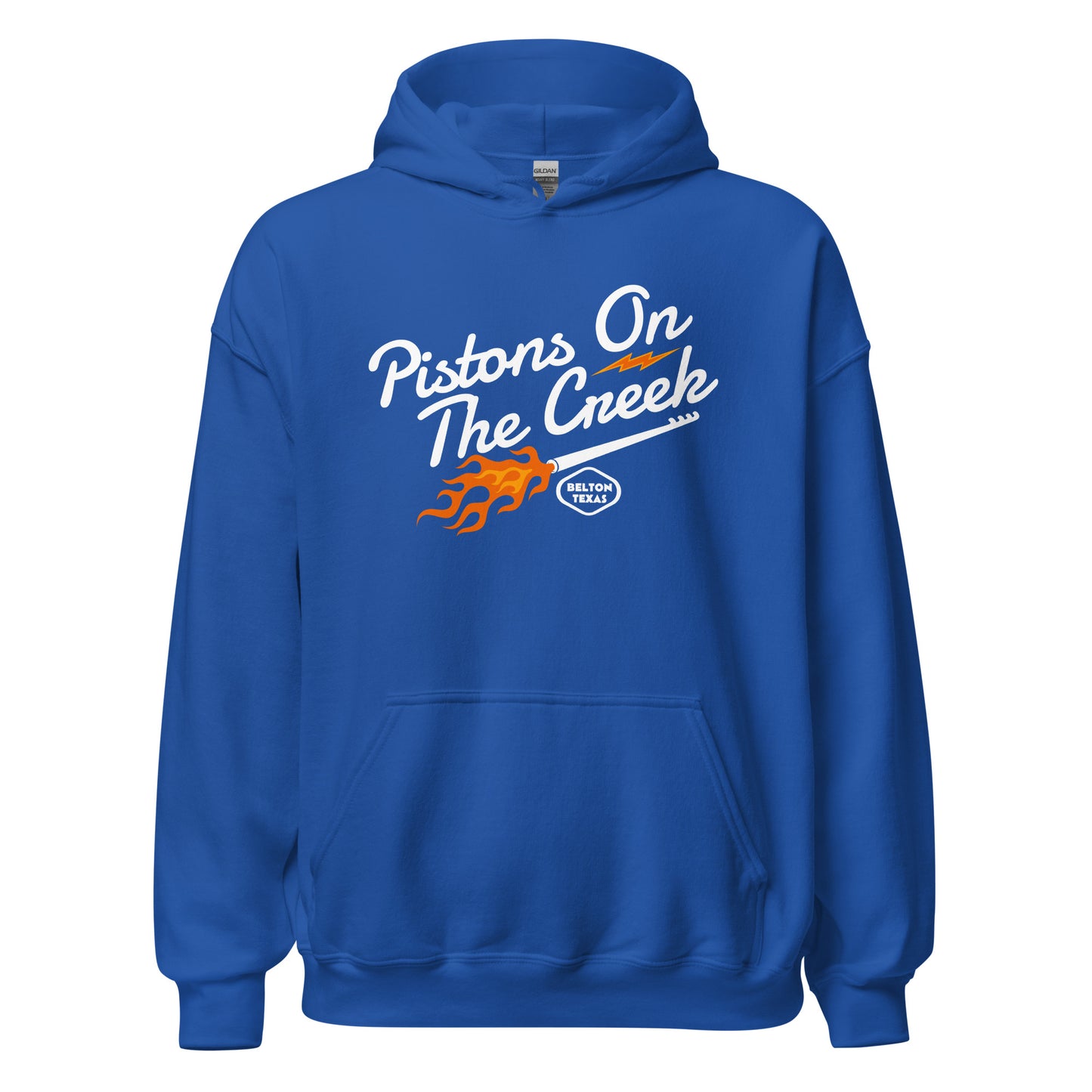 Pistons FlameThrower Hoodie - Free Shipping