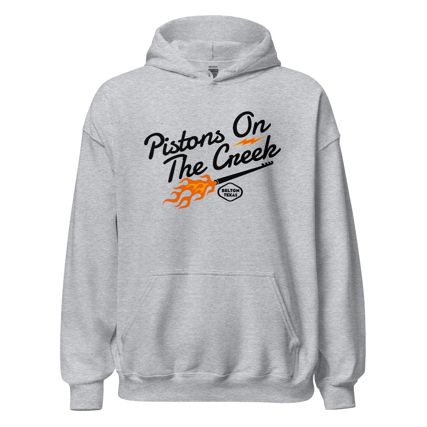 Pistons FlameThrower Hoodie - Free Shipping