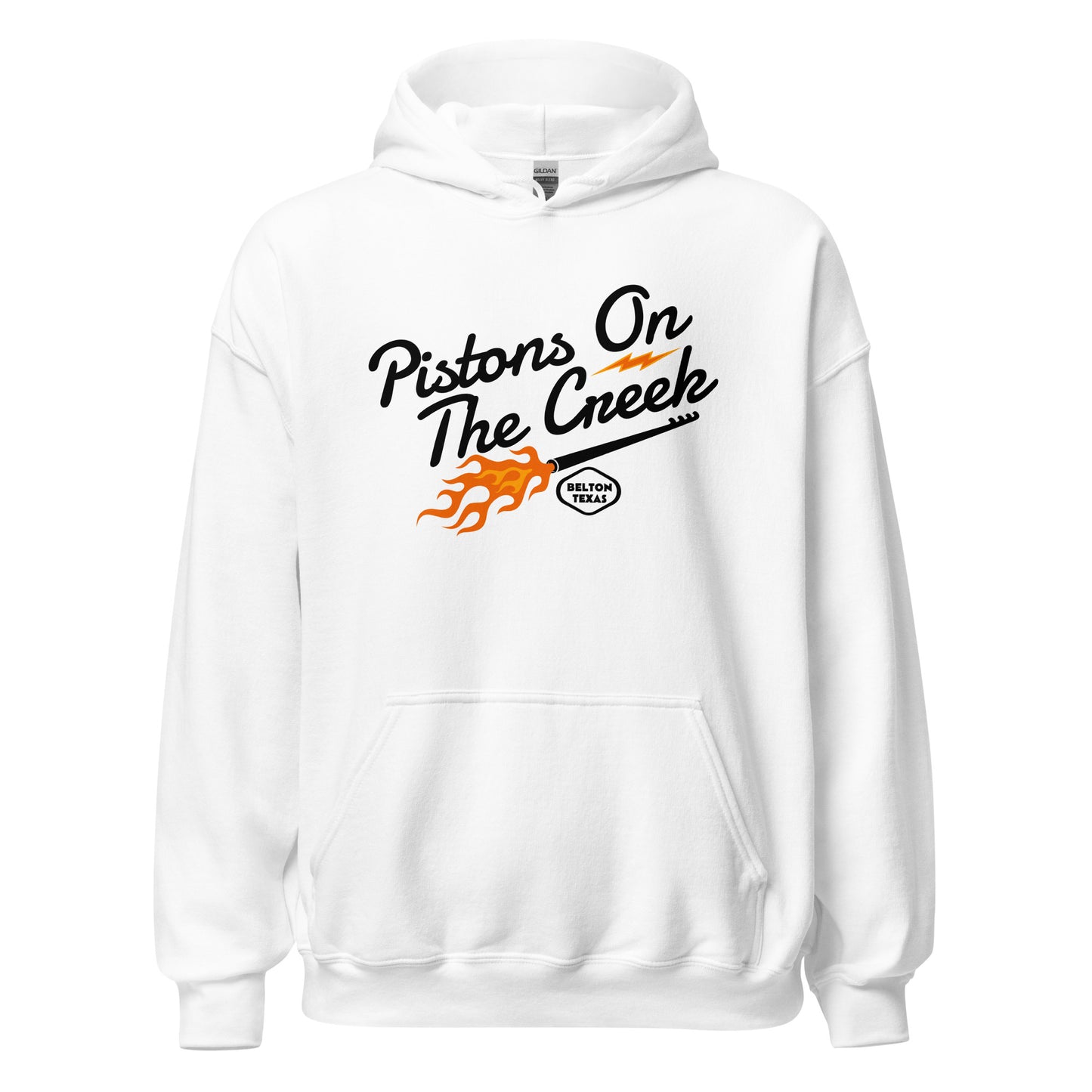 Pistons FlameThrower Hoodie - Free Shipping